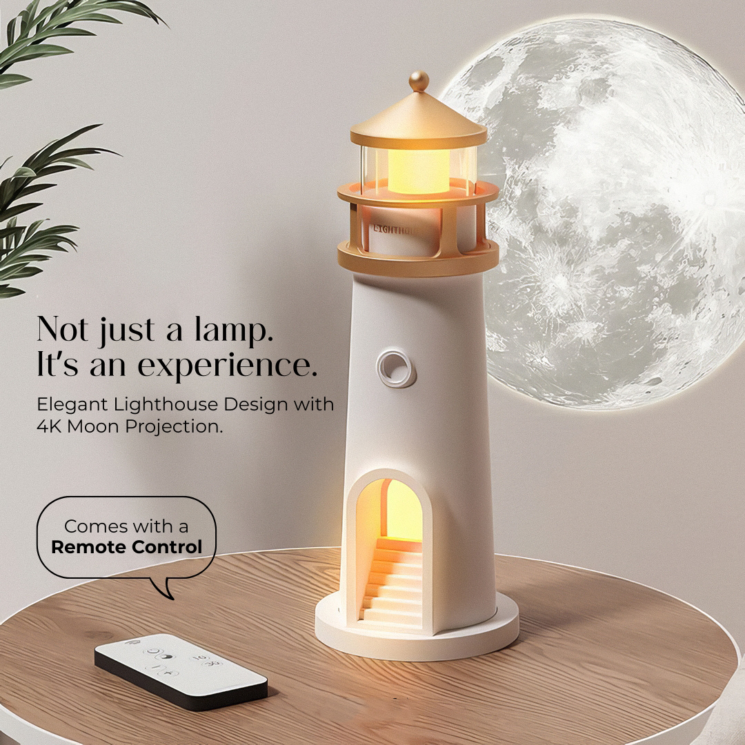 Lighthouse Moon Projector