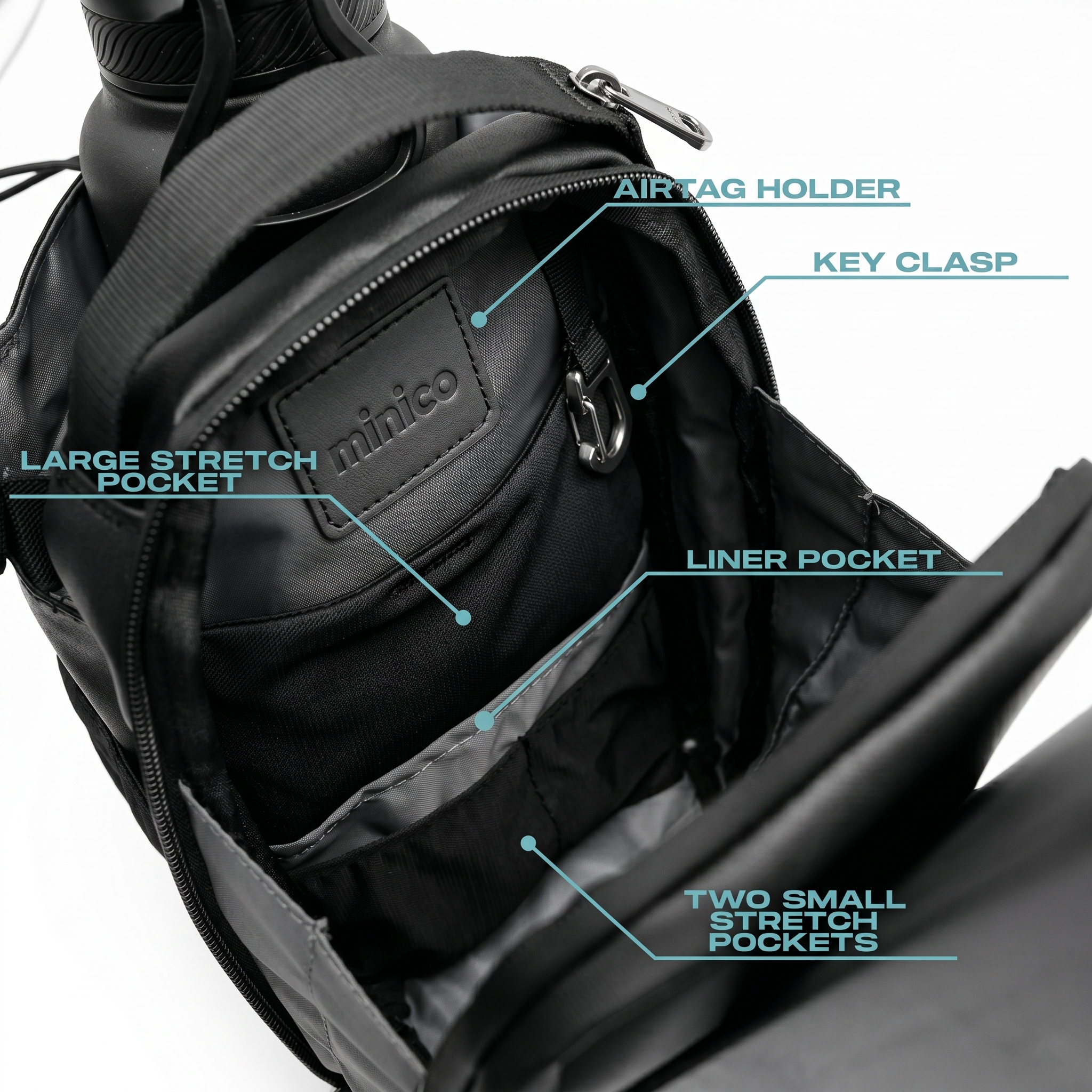 Magnetic Bottle Bag | Gym Equipment