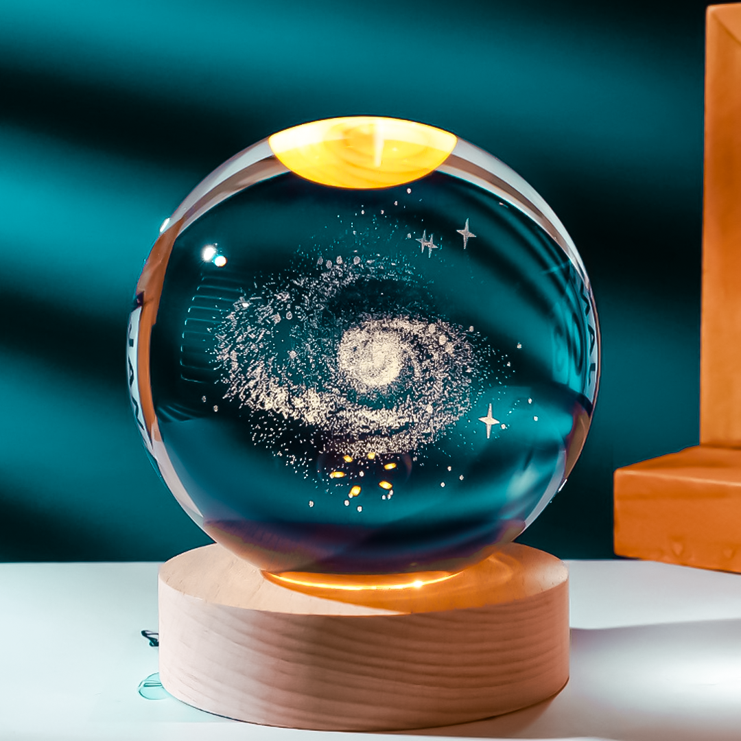 Crystal Space Ball Lamp