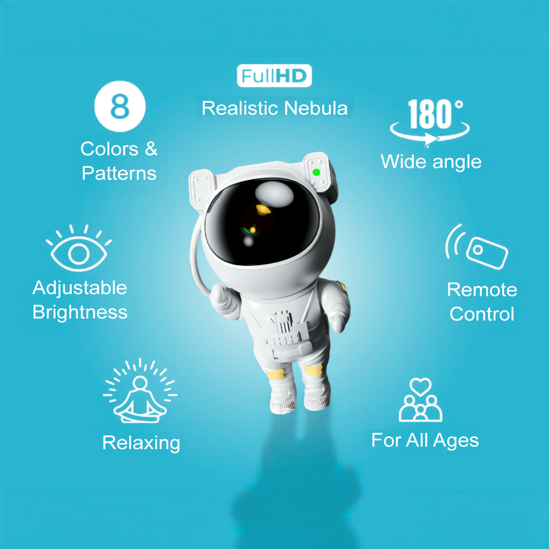 Astronaut Galaxy Projector