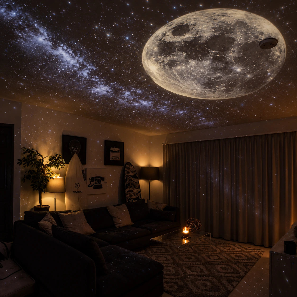 Starry Night USB Projector (3 Film Slides FREE)