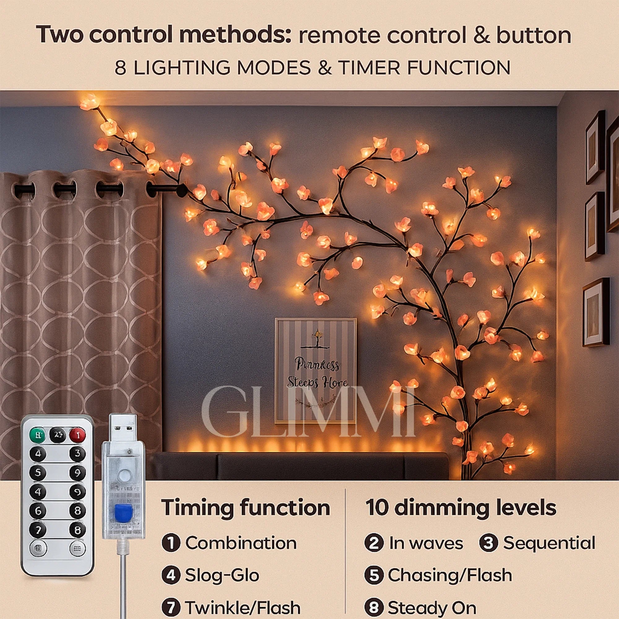 CHERRY BLOSSOM GLOW LIGHTS