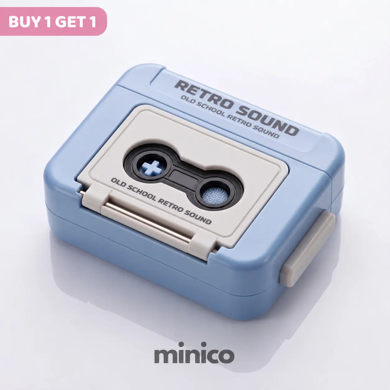 Mini Keychain Audio Recorder | Retro Design