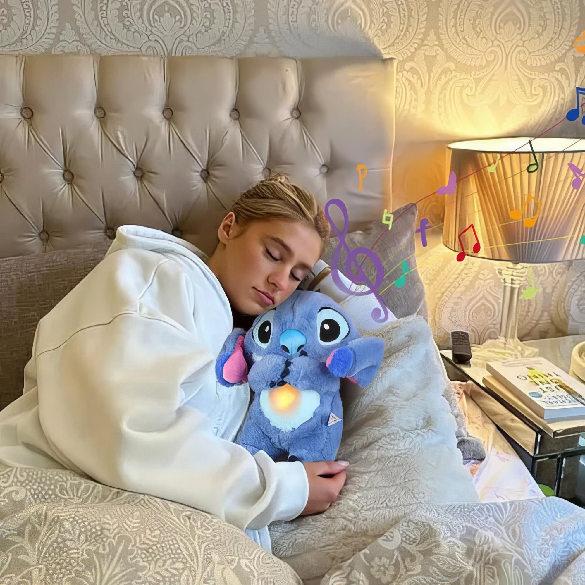Breathing Stitch Plush Toy