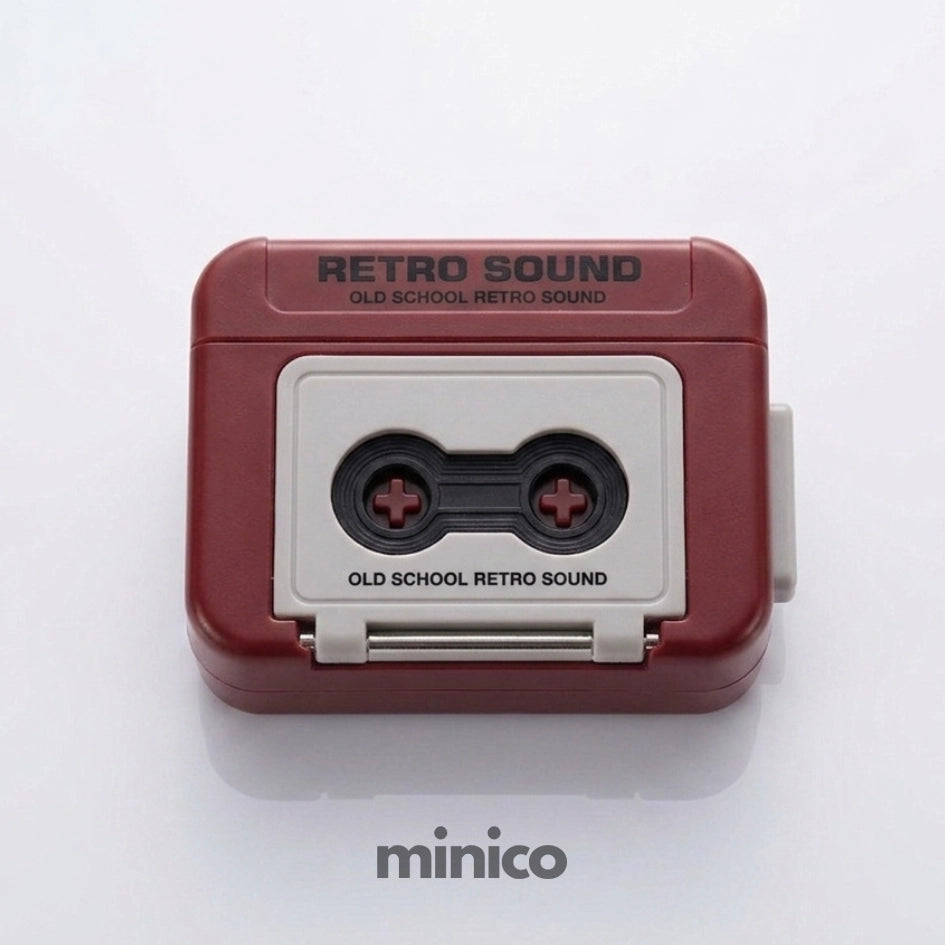 Mini Keychain Audio Recorder | Retro Design